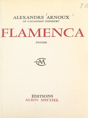 cover image of Flamenca